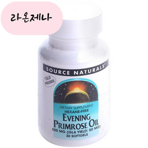 홈쇼핑 소스내츄럴스 이브닝 프림로즈오일 500mg 30캡슐, 1개, 30개