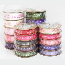 리본벨리 주자봄날의곰리본 주자프린트리본, 25mm
