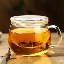 WOQ010015라벤더 내열유리 티머그 300ml 유리찻잔