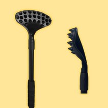 리얼 효자손 인체공학적 고급 대형 등긁개 길이조절 강력 시원함 스트레스 해소 필수템, 1개