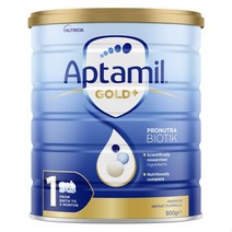 앱타밀 골드+1 생후 6개월 미만 유아용 조제분유 900g Aptamil Gold+1 Baby Infant Formula From Birth to 6 Months 900g