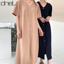 드넬 골드버튼원피스DWO21222A