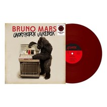 브루노마스 컬러 LP 엘피 바이닐 Vinyl 레드 컬러 UNORTHODOX JUKEBOX Bruno Mars, 기본