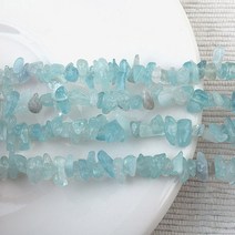 [5599-03]원석칩스 소 (3월탄생석) 아쿠아마린 1줄(약80cm)