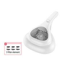 USB 휴대용 진드기 제거 악기 침대 침실 소파 자동차 UV 살균기 가정용 무선 진공 청소기, [01] WHITE