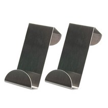 걸이형 행거 25x60mm 2개입 모자 액자 책가방 무타공액자 문 걸이 행거 벽옷걸