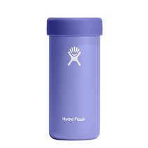 Hydro Flask 355ml(12온스) 슬림 스테인리스 스틸 재사용 가능한 캔 홀더 쿨러 컵 구기 진공 단열 식기 세척기 사용 가능 BPA 프리 무독성 5546635418, Standard 12 Oz, Lupine