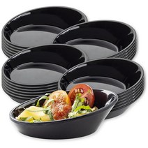 Tablecraft 멜라민 미니 스낵 볼 튼튼한 파손 방지 상업용 식품 서비스 레스토랑 등급 소스 수프 딥 비트 타파스용 라미킨 7.6cm(3인치) 원형 실내 실외