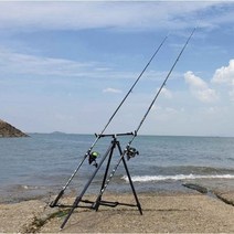 원투낚시대 받침대 - 독일 아쿠안틱 비치포드 튼튼 쩍벌방지 조절형 고급 낚시대 거치대