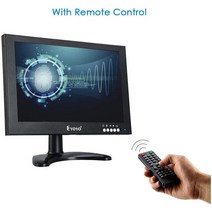 휴대용모니터 포터블 보조 eyoyo 휴대용 ​​모니터 10 인치 ips 1041mh, 영국 플러그