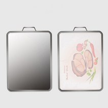 Chanwenzhe 다용도 양면 스텐도마, 음식 도안