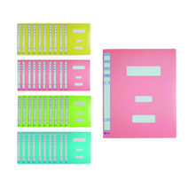 에코청운 종이 대용량 정부화일 A4, 노랑, 40개입