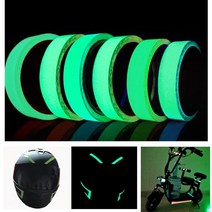 배달 오토바이 헬멧 부착 빛반사 야광테이프 안전표시 지하계단 레져장비 자전거 옷접착