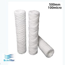 [ILΞ6] 바운드필터 이물질제거 500mm 100micro 25개 정수기 산업용품 주류 다용도 공업용수 다목적 처리_Eη3270Ml, 옵션무[#@$], Ξ해당상품η
