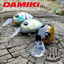 다미끼 와일드피싱 DC-100 뉴칼라 루어 크랭크 플로팅, DC-100 378T