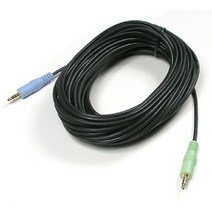 PGM*^몰Coms 스테레오 케이블 15M AUX 3극 Stereo 3.5 M 오디오 케이블선 스피커 컴퓨터 AV 커넥터 음향^^췤pgm, a^^옵션없슴