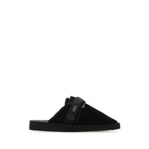 21FW SUICOKE 블랙 스웨이드 ZAVO 슬리퍼 OG072MAB BLACK