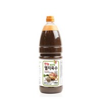 [모비딕컴퍼니] 국수소스 골든투스카니 샐러드소스 트러플크림소스 골뱅이소스 멸치맛육수, 잇★ 청우 만능멸치육수 1.95kg 멸치국물 파스타소스, [좋아요], 1개