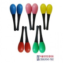 리듬악기리듬악기/리듬악기/쉐이크/모양악기/음악교구/음악도구/마라카스/인쇄가능, 미니마라카스(2개세트-레드)