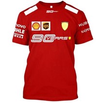 F1 레이싱복 전문 2022 new f1 레드 팀 t 셔츠 남성 익스트림 스포츠 슈트, 120, 3