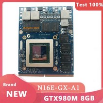 GTX980M GTX 980M N16E-GX-A1 비디오 Vga 그래픽 카드 MSI GT60 DELL M15X Clevo P150HM, 02 CLEVO