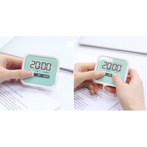 디지털타이머 공부 수능카운트다운 스탑워치 수험용시계 타이머스톱워치 공시생시계, 1개, 블랙