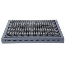 사무실 출입문 도어 매트 자동 청소 살균기, 네이비 블루 54x36.5cm