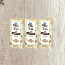 매일유업 매일두유 99.89% 190ml 검은콩 회사간식 식이섬유, 190미리 23개 + 맛보기음료