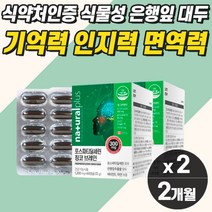 포스타 티 딜 세린 뇌 영양제 아연 은행잎추출물 기억력 인지력 향상 증진 집중력높이는영양제 고함량 프리미엄 징코 대두 추출 원료 직구 실버 시니어 뇌기능 활성화 인지기능 감퇴 저하