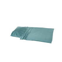 YSSHOP 휴대용 침낭 라이너 경량 야외 여행 캠핑 배낭 하이킹 시트 캐리 스토리지 팩, 블루, 코튼 패브릭