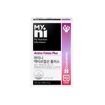 [일동제약] 엽산 엽산제 정 알약 컙슐 60정 활성 4세대 비타민 D3 B6 B12 임신 전 준비 초기 임산부 마이니 ncs 액티브엽산 마이니 식약처 식약청 인증 인정, 엽산300mgx60정3병