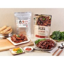 양념 돼지 갈비 500g 1팩 + 1팩, 매콤양념돼지갈비 500g + 500g