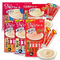 고양이 츄르 아기고양이간식 스프 챠오츄르 이나바, 20p, 닭가슴살&해물