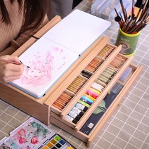 이젤 독서대 테이블 접이식 휴대용 화판 그림 화방
