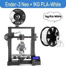 가정용3d프린터 대형 3D프린팅 CREALITY 3D Ender-3 S1 Pro Plus / Max Neo V2 업그레이드 3 FDM 프린터, 12 Ender 3 Neo ad PLA