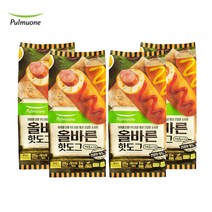 JJ 풀무원 올바른 핫도그 5개입 x 4봉 총20개