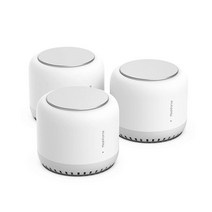 Meshforce M7 트라이밴드 전체 홈 메시 Wi-Fi 시스템 (3팩) 기가비트 메시 Wi-Fi 라우터 원활한 고성능 무선 커버 7개 이상의 방 및 75개 이상의 장치, 3 Pack
