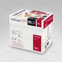 네비게이터 칼라레이저용지 (프리젠테이션 용지) 100G A4 500매 x5권