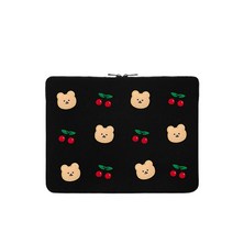 노트북 가방 맥북 15.6matebook 14 여 레노버 샤오신 15pro 13.3인치 맥16 에이수스 에어 샤오미 13 이너백 적용, 벚꽃 곰라이너 가방