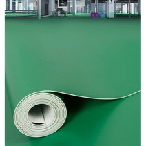 녹색PVC장판 공장 상업용 바닥 매트 방수 미끄럼 방지 작업장, 어두운 녹색 1.2mm 두께
