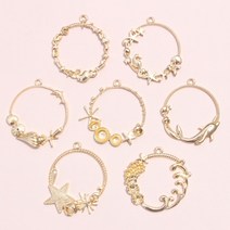 레진아트/프레임악세사리/원형바다친구들프레임/선택, _10178_2번