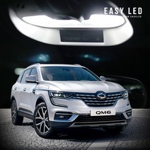 QM6 벌브킷 LDE실내등 세트( 화장거울 풋등 트렁크등) 튜닝용품, 풀옵션형, 28mm 2개/T10 2개/사이드뷰 2개