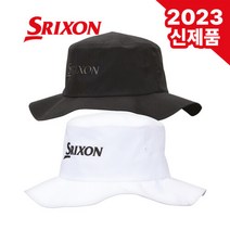 [23년신상]SRIXON 스릭슨 와이드 브림 버킷햇 GAH-22051I 골프모자, 블랙