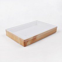 [GP] 초밥 테이크아웃 포장 우드락 통1 (용기+뚜껑) 1박스 100세트, [GP] 초밥용기 통1 1박스 100세트