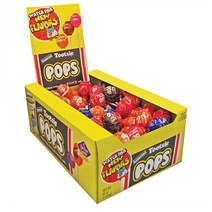 Tootsie Roll Assorted Pops 투시롤 투시팝 롤리팝 캔디 100개입 60oz(1.7kg), 1개