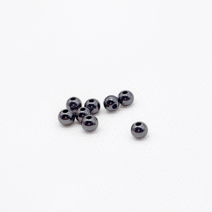 메탈비즈 볼 구슬 비즈 팔찌 부자재 액세사리 부자재, 흑니켈 5mm