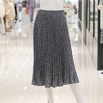 ab.f.z [ab.f.z] 밴딩패턴플리츠스커트 (KSW1HS37C1)