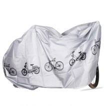 방수 자전거커버 210 x 100cm 실버 오토바이덮개 오염방지