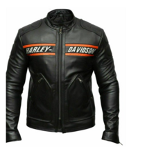 New 남성 Passing Link 가죽 할리데이비슨 Biker Motorcycle Goldberg 자켓