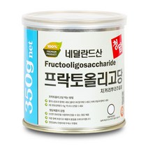 청담 프리바이오틱스 최상급 네덜란드산 100% 프락토올리고당 분말 유산균 유익균먹이 350g, 1통